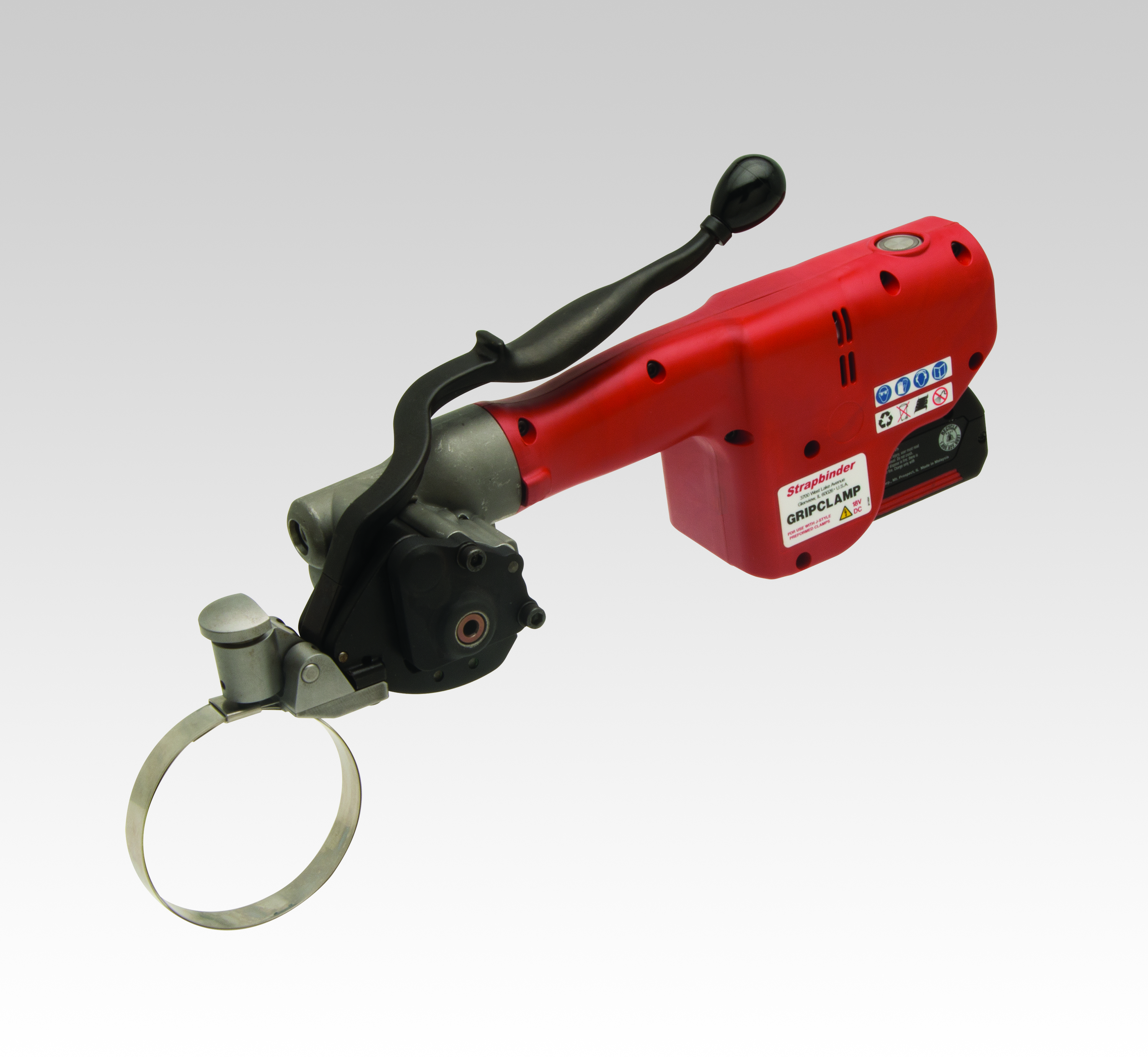 Grip Clamp Center Punch Tensioning Tool | Strapbinder